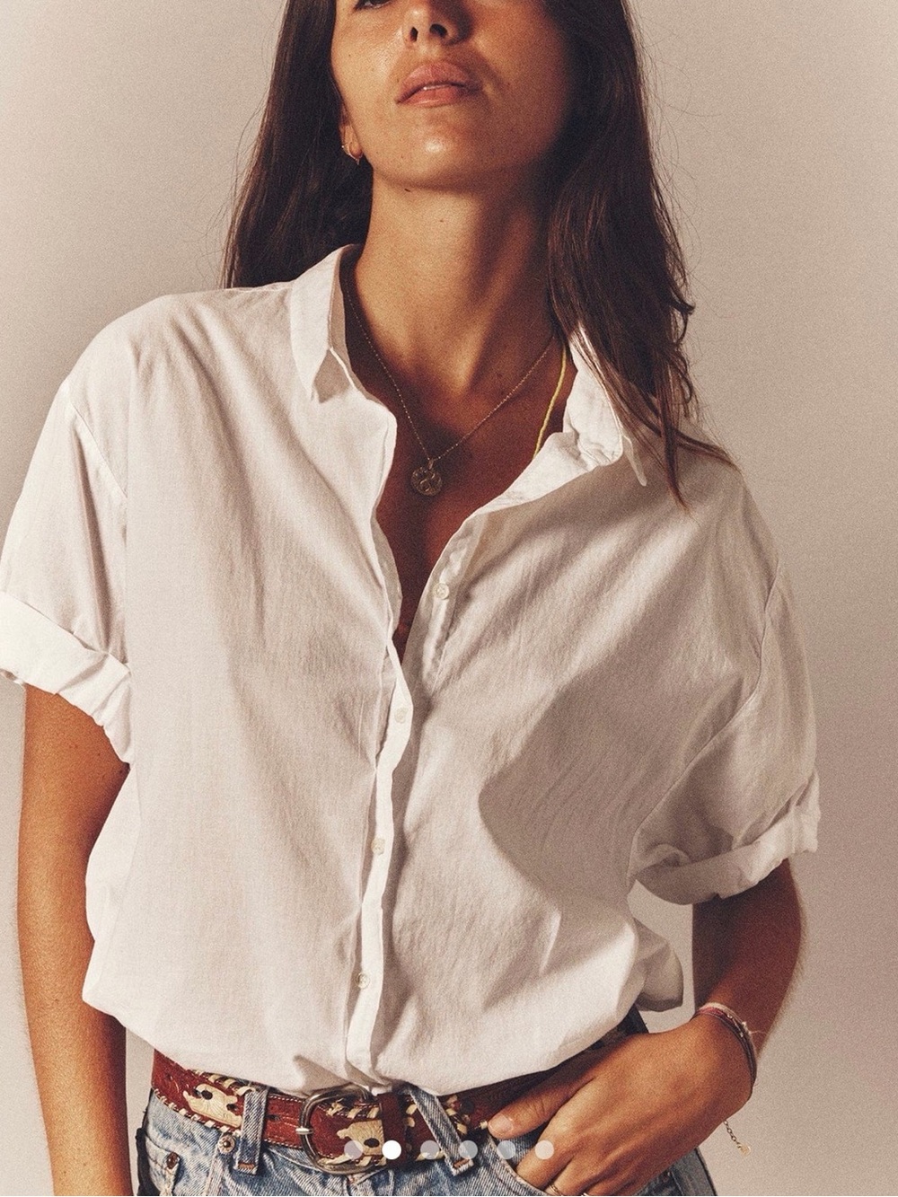 XIRENA Channing Shirt in Tobacco Brown color